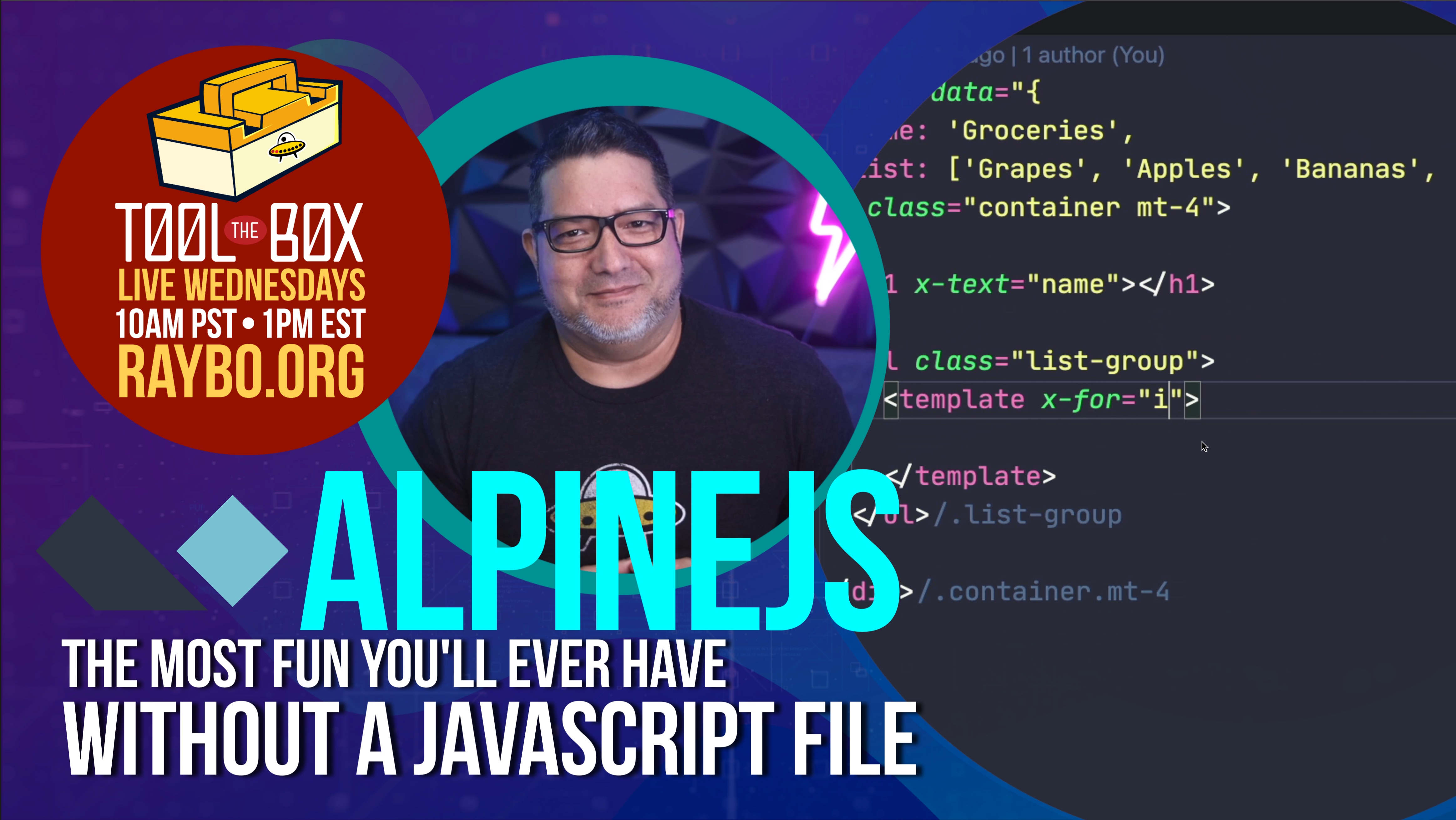 AlpineJS - The Most Fun You'll Ever Have Without a JavaScript File photo
