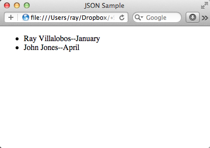 JSON Example 03