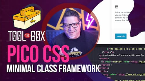 Pico CSS, The Exquisitely Classless Web Design Framework image