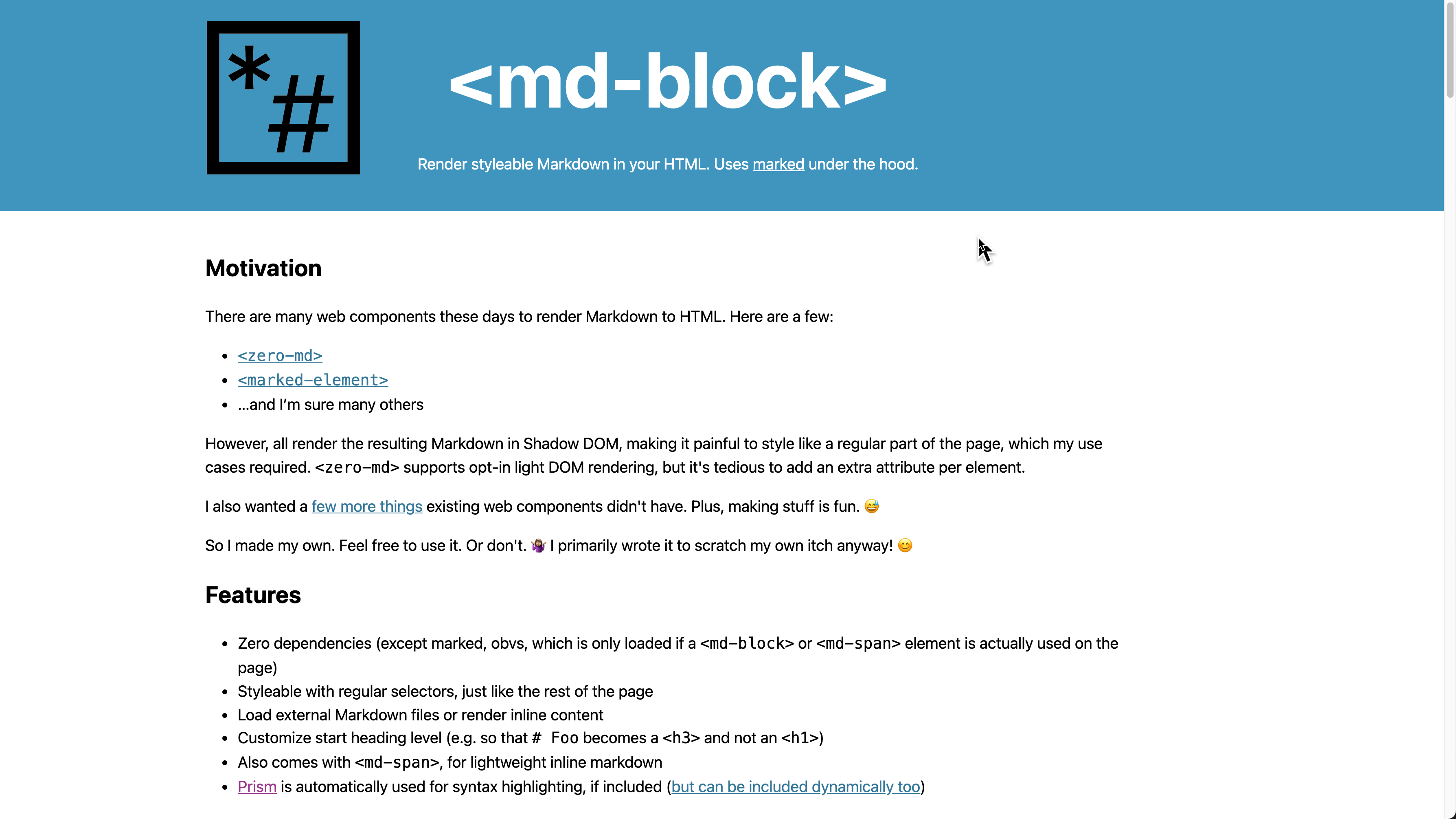 MD Block