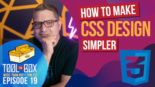 How to Make CSS Design Simpler - Ep 19 image