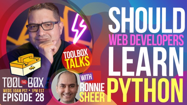 Should Web Developers Learn Python - Ep 28 image